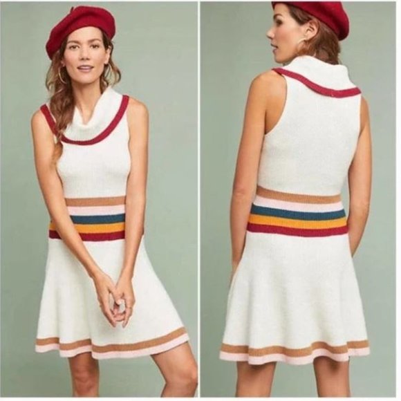 Anthropologie Dresses & Skirts - Sporty Sweater Dress By Maeve from Anthropologie - Size Medium - NWT